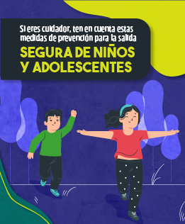 Medidas de prevención para salida segura de niños y adolescentes