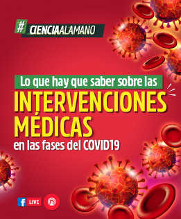 Tipos de intervenciones médicas en COVID19 (en vivo)