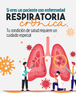 Eres un paciente con Enfermedad Crónica Respiratoria?