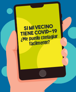 ¿Tener un vecino con COVID19, aumenta mis probabilidades de contagio?